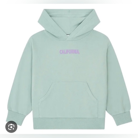 Hundred Pieces Other - NWT HUNDRED PIECES Mint Green Kids California Hoodie